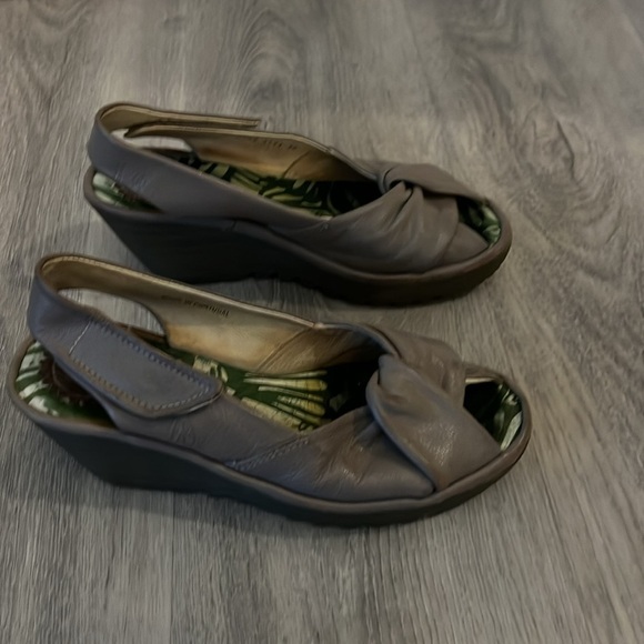 Fly London wedge sandals size 37 EURO - Picture 4 of 11